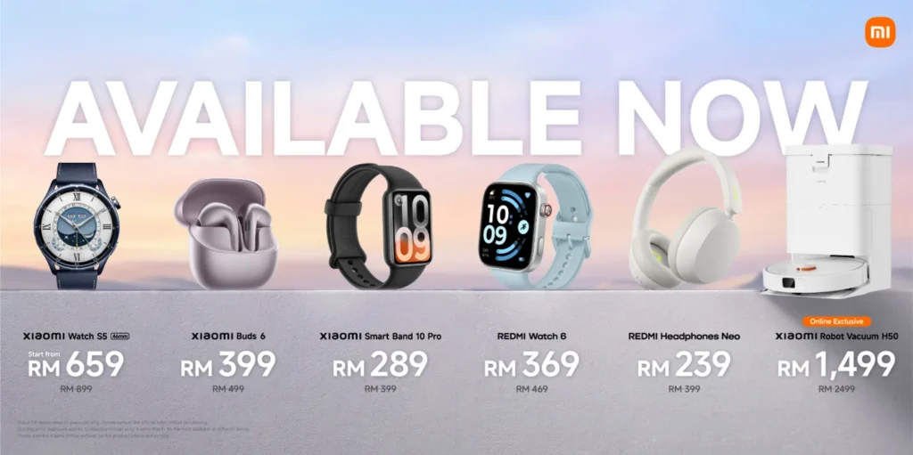 Xiaomi Malaysia new wearables appliances June 2026 featured