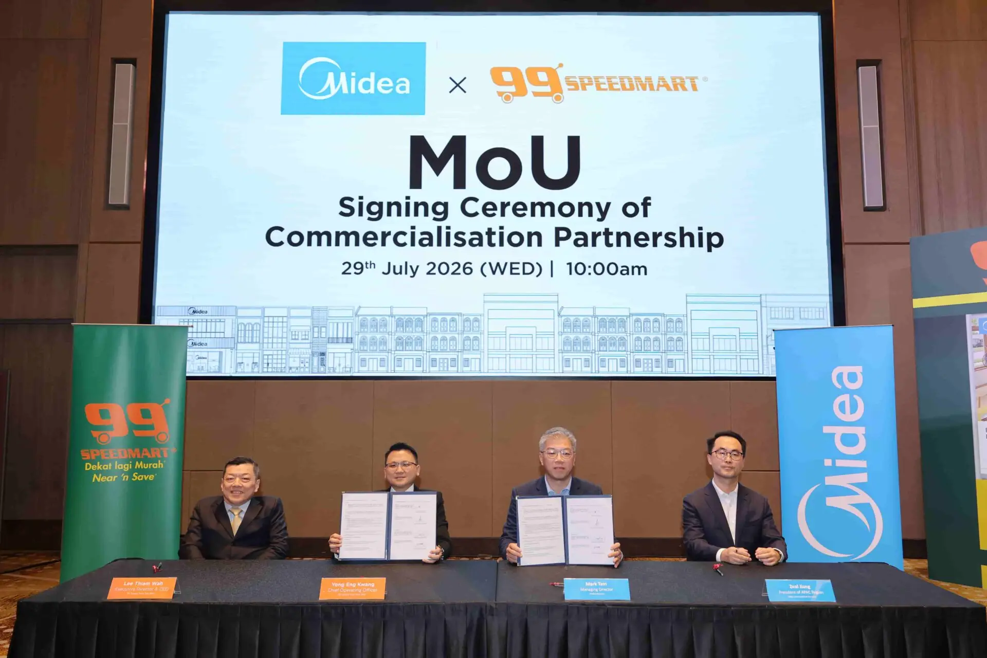 Malaysian can soon find Midea products in 99 Speed Mart thanks to new partnership
