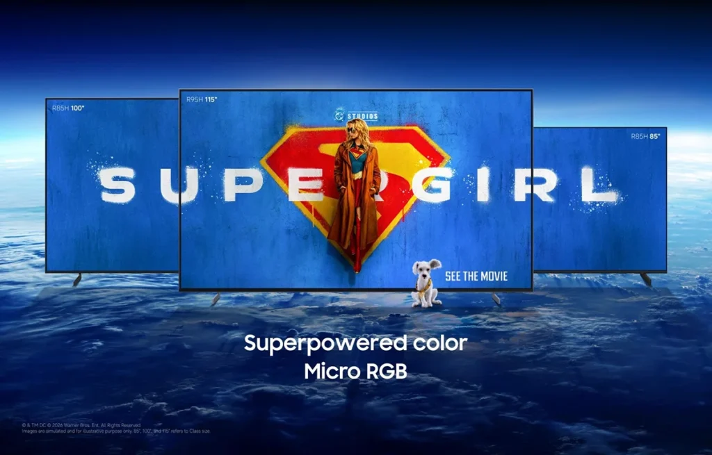 Samsung Art Store Supergirl collection launched featured