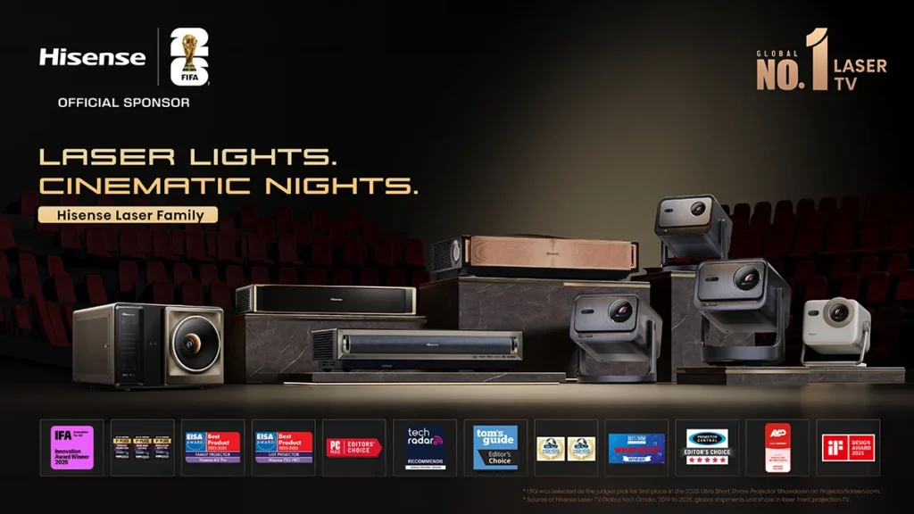 Hisense Laser Family launched Aug 2026 featured