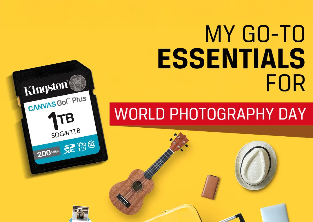 World Photography Day 2026 goes live with Kingston highlighting its storage solutions